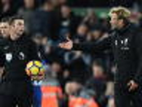 Now is a good time to be a referee - Klopp on respecting officials