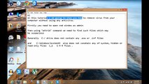 How to check and remove virus from your computer without using any antivirus