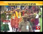 Time For Dasara | Elephants To Return - NEWS9