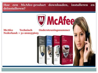 Telefoonnummer Klantenservice McAfee Nederland: +31-202253603