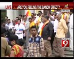 Karnataka, are you feeling the Bandh effect-  NEWS9