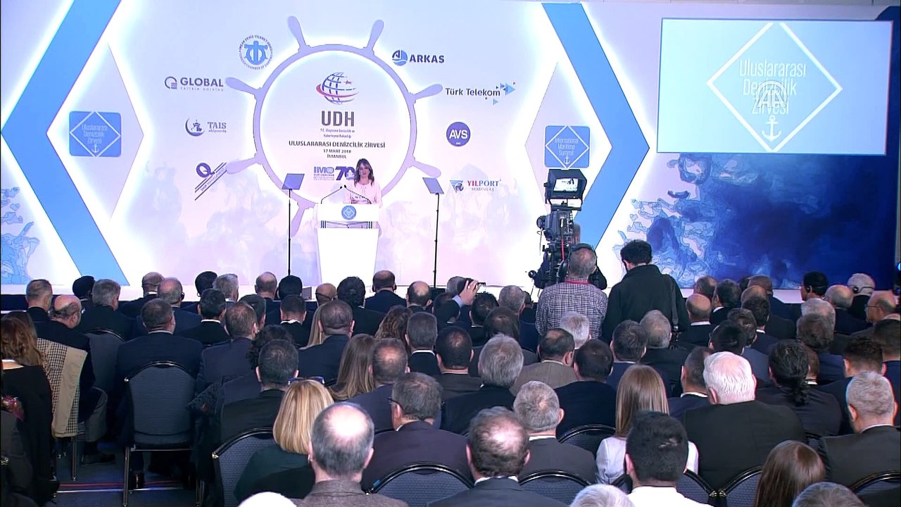Uluslararası Denizcilik Zirvesi - Ulaştırma Denizcilik ve Haberleşme Bakanı Arslan - İSTANBUL