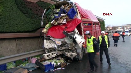 Kamyon bu hale geldi