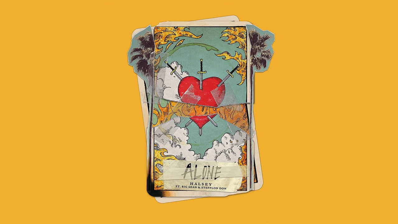 Halsey - Alone (Audio) ft. Big Sean, Stefflon Don (1)