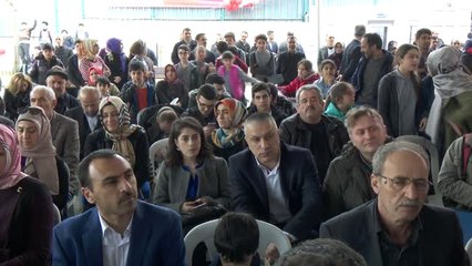 Bakan Yılmaz Ümraniye'de Yurt Binası ve Spor Salonu'nun Temel Atma Törenine Katıldı
