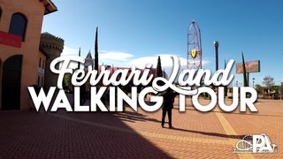 Ferrari Land Walking Tour 2017 | PortAventureros
