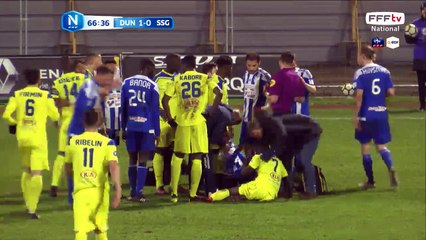 quel choc tête contre tête