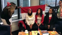 الجالية المصرية في نيوزلندا تشارك في انتخابات الرئاسة- بنحب السيسي وتحيا مصر