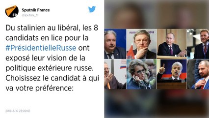 Vladimir Poutine. Une présidentielle pour la forme en Russie.