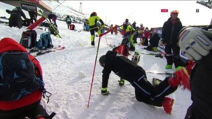 ФИНАЛ Оре Мужчины Слалом-гигант 1-я попытка