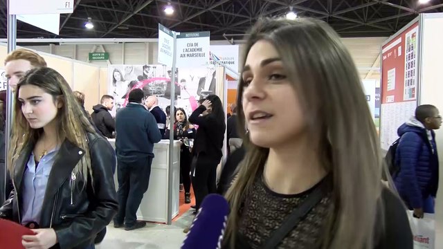 Agathe Chevrot, commissaire du Salon de l'alternance et de l'apprentissage