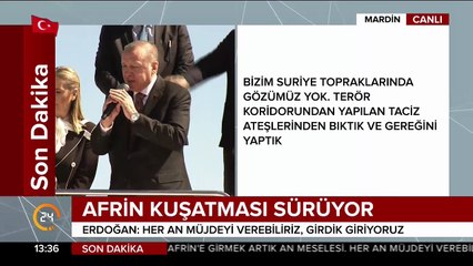 Cumhurbaşkanı Erdoğan: İstiyoruz ki evlerine dönsünler"