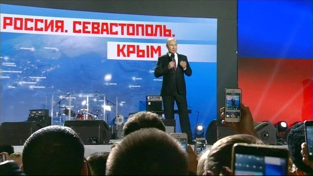 Crimea votes for first time in Russian elections