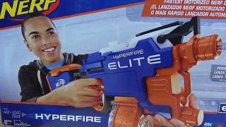 Nerf War do Paulinho Episódio 01 - Brincando de Alvo c/ Nerf Elite Hiperfire para Crianças