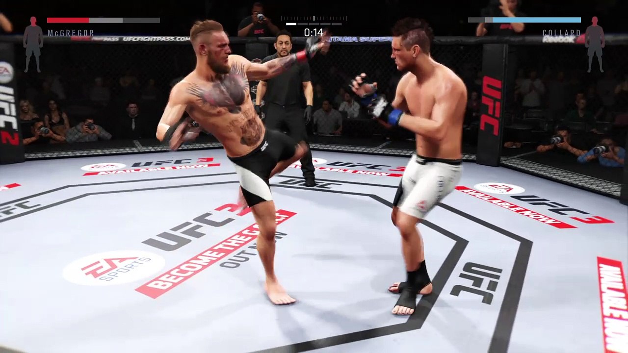 UFC 2 Last second Knockout - McGregor VS Collard