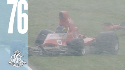F5000 Lola's Goodwood snow crash