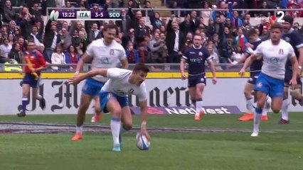6 Nations : Le demi d'ouverture Tommaso Allan permet à la Squadra Azzurra de mener !