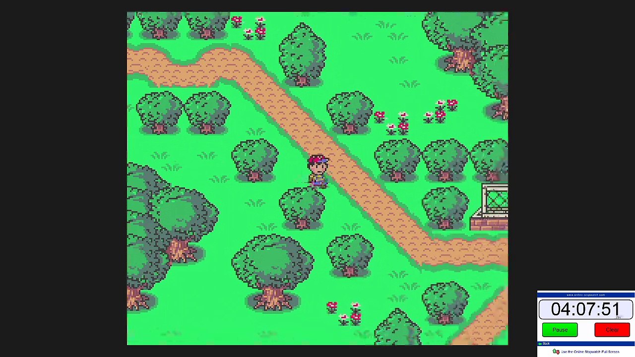 Earthbound Part 2 Boogie Tent - up to Titanic Ant - SNES Classic Olympics Speedrun