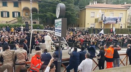 Скачать видео: Papa Francesco a San Giovanni Rotondo per Padre Pio