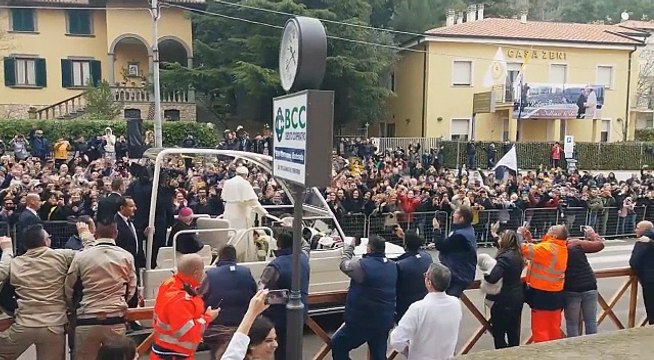 Papa Francesco a San Giovanni Rotondo per Padre Pio