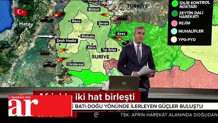 Hatay- Azez cephesi birleşti