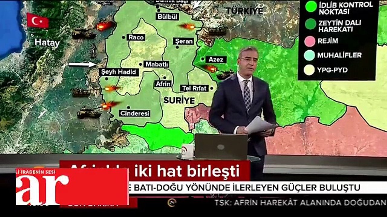 Hatay- Azez cephesi birleşti