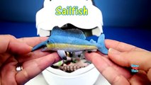 Wild Animal Educational Toys Collection LEARNING SEA ANIMALS Names Videos For Kids