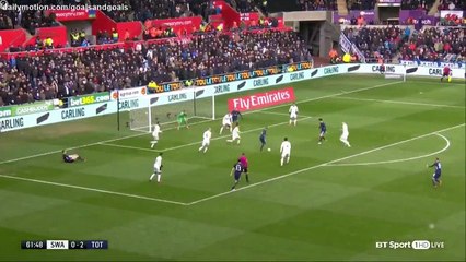 Christian Eriksen second Goal HD - Swansea City 0 - 3 Tottenham - 17.03.2018 (Full Replay)