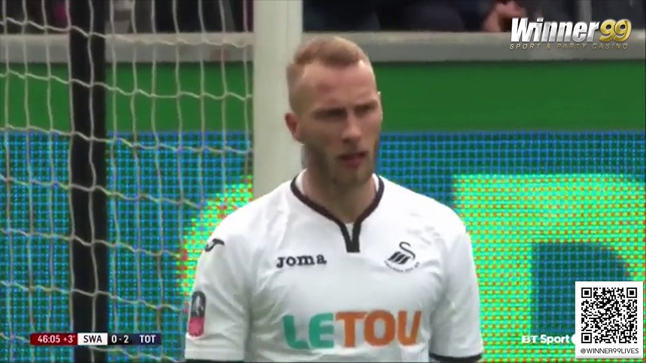 คลิปไฮไลท์เอฟเอคัพ สวอนซี ซิตี้ 0-3 สเปอร์ส Swansea City 0-3 Tottenham Hotspur