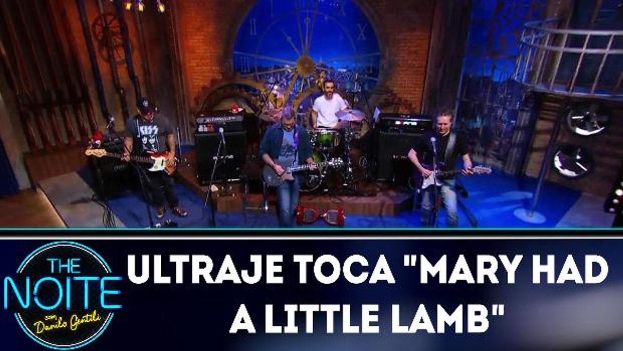 Ultraje a Rigor toca "Mary had a little lamb"
