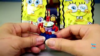 Mega Bloks Spongebob Squarepants Figures Blind Bags Toys For Kids