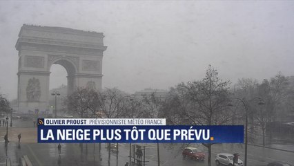 Déjà plus de 10 cm de neige sur les hauteurs de l'Ile-de-France