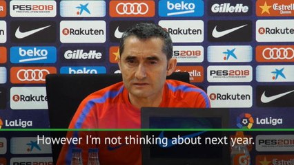 La Liga: I'm not thinking about potential Iniesta exit - Valverde