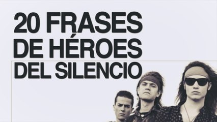 20 Frases de Héroes del Silencio, la contundencia del rock en español