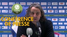 Conférence de presse FBBP 01 - Chamois Niortais (0-1) : Hervé DELLA MAGGIORE (BBP) - Denis RENAUD (CNFC) - 2017/2018