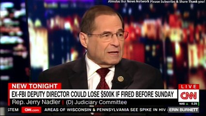 Erin Burnett's Guest discuss on McCabe fights to keep job, Avoid firing before Sunday. #DonaldTrump