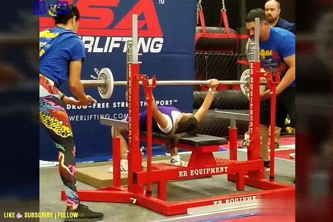 9 years old powerlifter Addyson is GWPL Ambassador Athlete