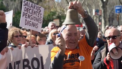 Spagna: la protesta dei pensionati