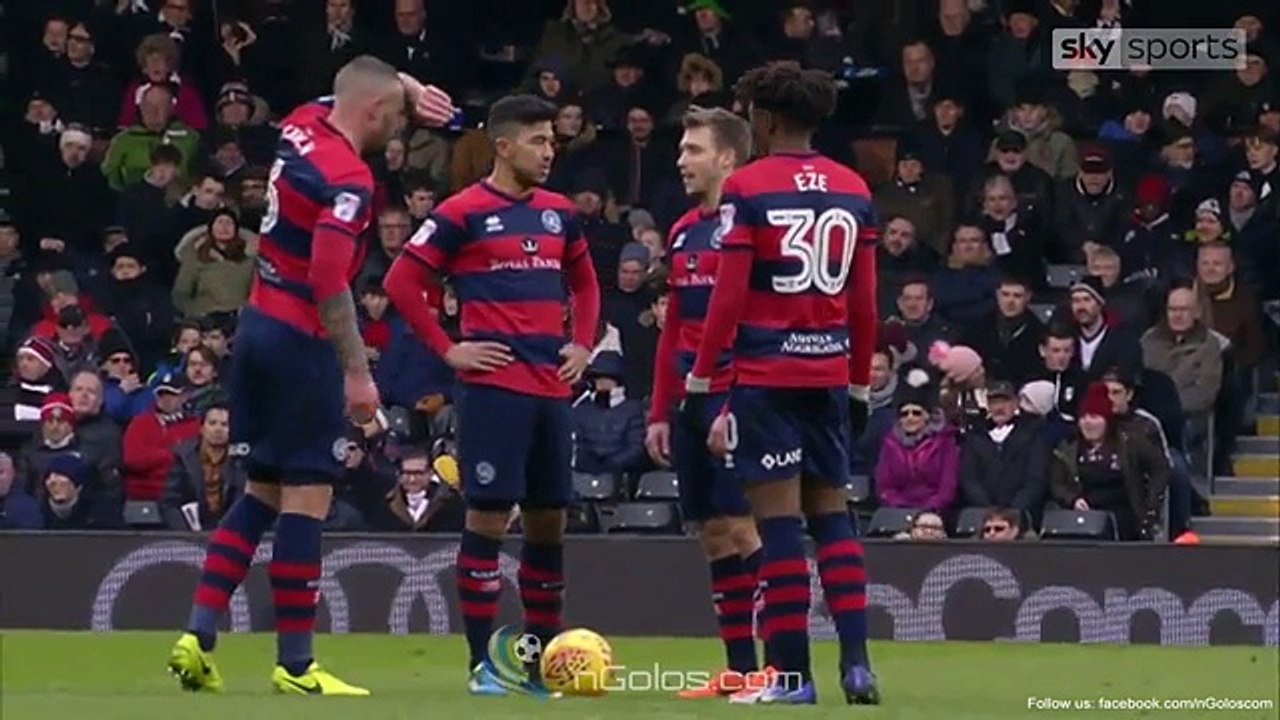Fulham vs queens park rangers  2-2(Championship)2018.03.17