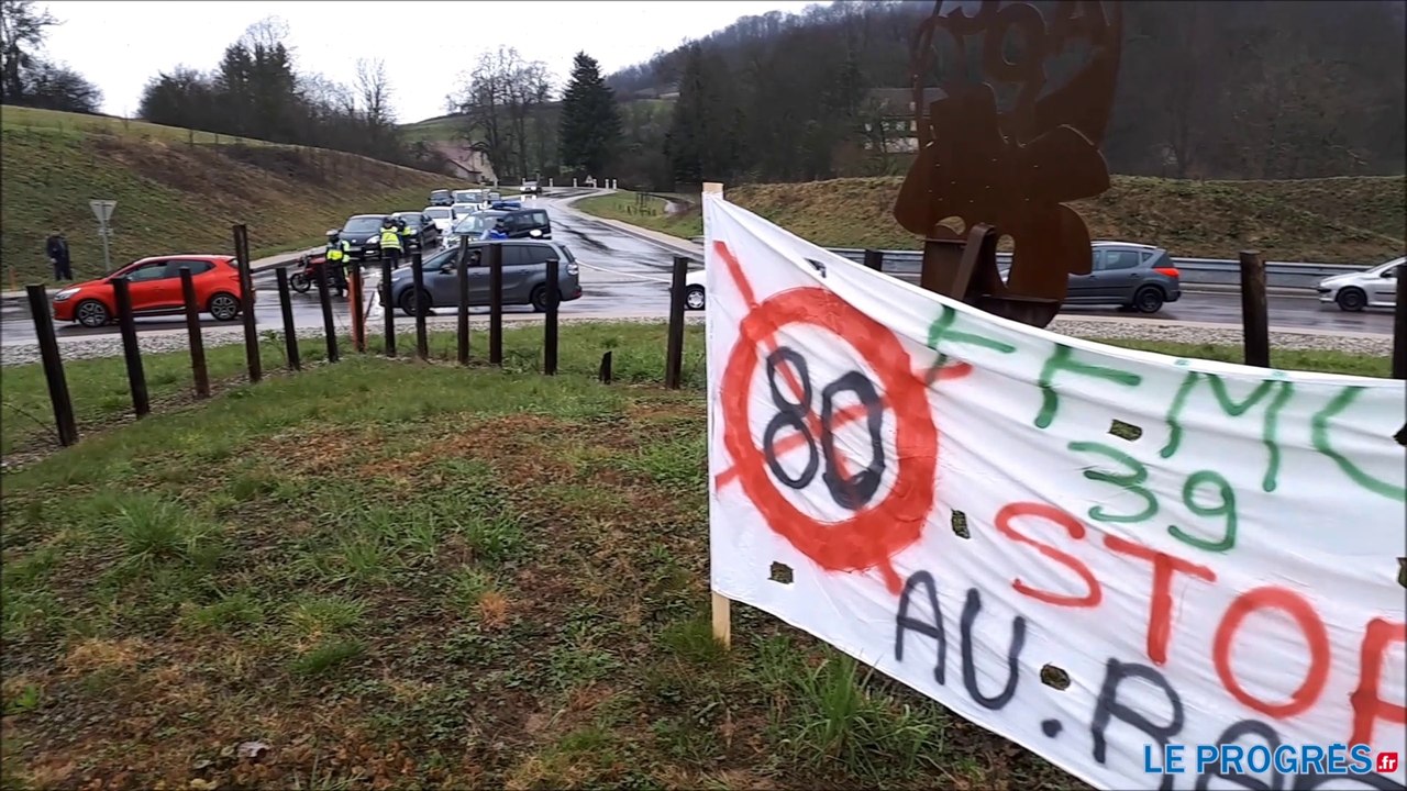 Jura : les motards manifestent contre l'abaissement de la vitesse à 80 km/h