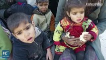 As the Syrian crisis is entering its eighth year, civilians in rebel-held areas in Eastern Ghouta of Damascus are flowing back to government-controlled areas af
