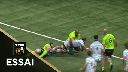 TOP 14 - Essai Boris PALU (R92) - Racing 92 - Paris - J21 - Saison 2017/2018