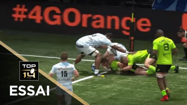 TOP 14 - Essai Marvin O'CONNOR (SFP) - Racing 92 - Paris - J21 - Saison 2017/2018