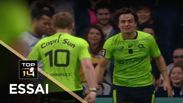 TOP 14 - Essai Baptiste LAFOND (SFP) - Racing 92 - Paris - J21 - Saison 2017/2018