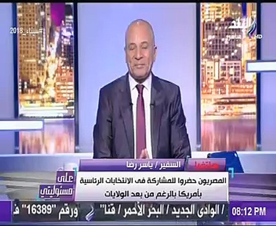 سفير مصر فى واشنطن: المصريون فى الخارج علمونا الوطنية