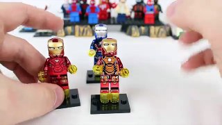 Avengers Infinity War Custom LEGO Minifigures Iron Man 2018