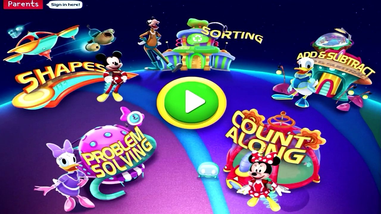Disney Imagicademy - Mickey's Magical Math World - Sorting Couting-along - Disney Games - HD