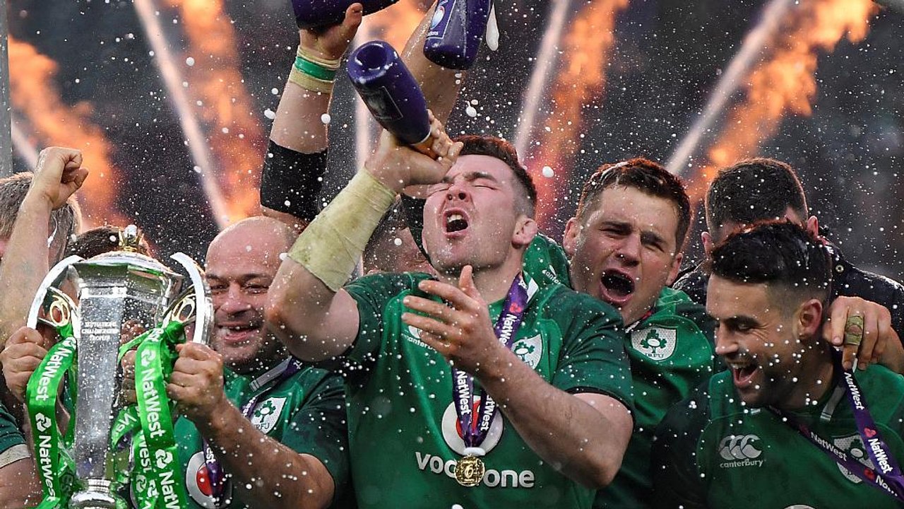 Rugby: Irland schafft den 'Grand Slam'