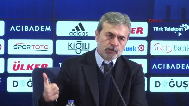 Fenerbahçe Teknik Direktörü Kocaman Basın Toplantısında Konuştu - 5 Hd