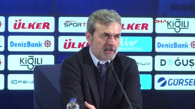 Fenerbahçe Teknik Direktörü Kocaman Basın Toplantısında Konuştu - 4 Hd